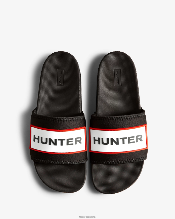 Hunter hombres chanclas de neopreno con logo 8B42Z8569