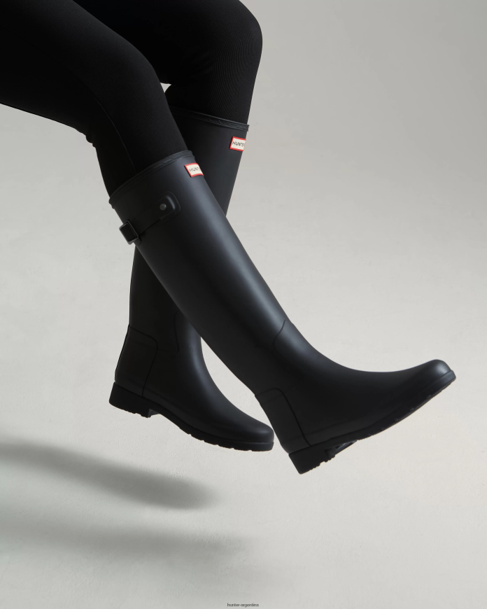 Hunter mujer botas de lluvia refinadas y ajustadas 8B42Z87