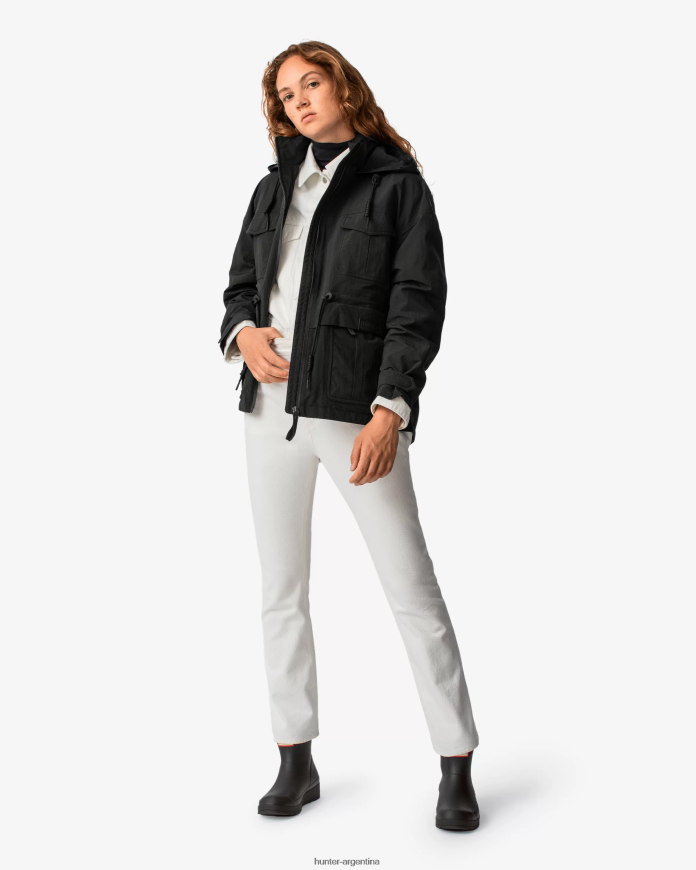 Hunter mujer chaqueta explorer de nailon reciclado 8B42Z8354